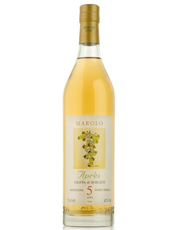 Marolo Grappa di Moscato apres 5 years 42% 70 cl
