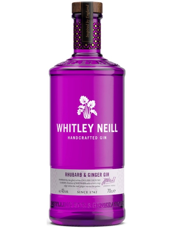 Whitley Neill Rhubarb  en  Ginger Gin 43% 70cl