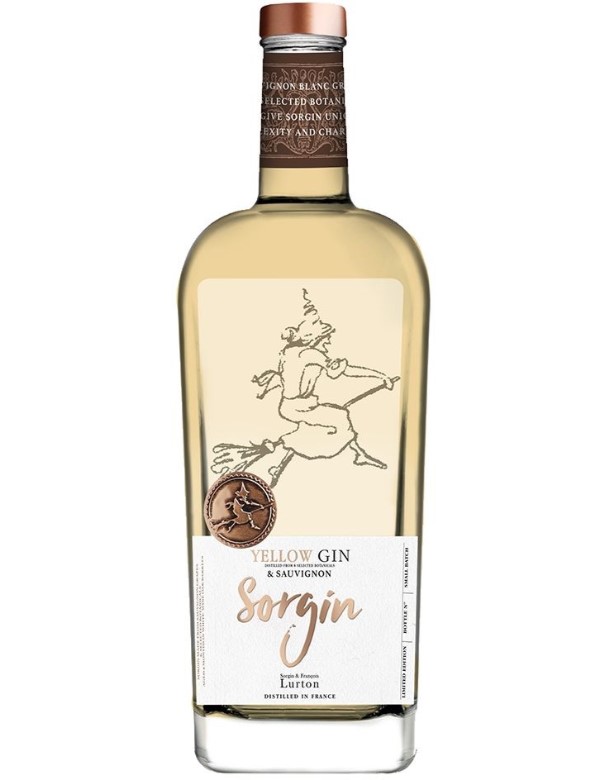 Sorgin Sauvignon yellow gin 43% 70cl