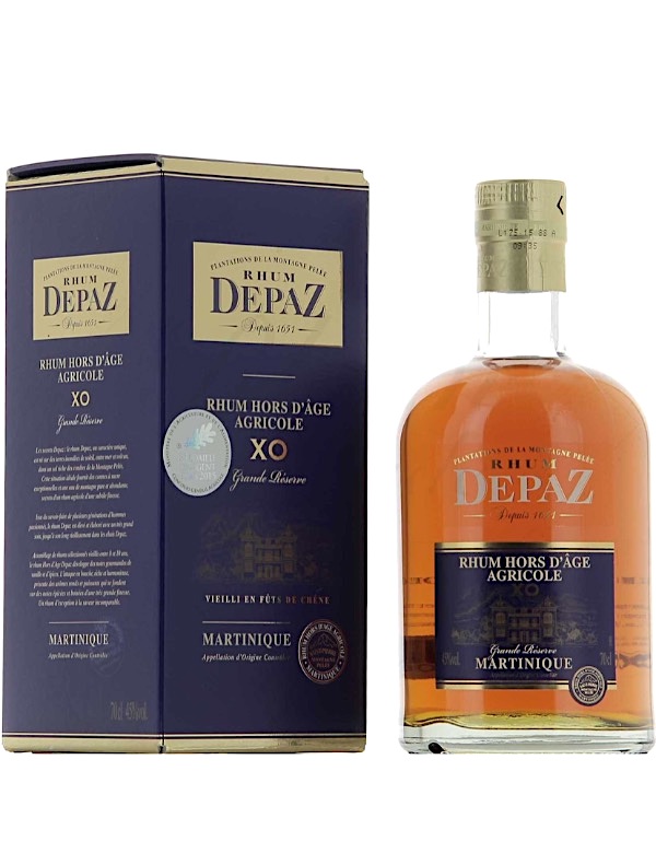 Depaz Xo Hors d age Grande reserve Agricole 45% 70cl