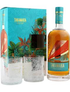 Takamaka Zepis Kreol Gift Box 43% 70cl