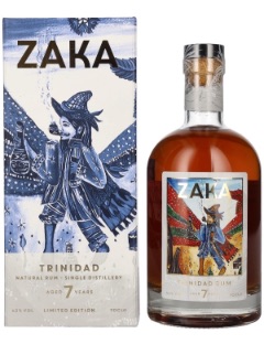 Zaka Trinidad 7y Limited edition 42% 70cl.