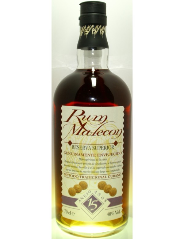 Malecon Rum Reserva Superior 15Y 70cl 40%