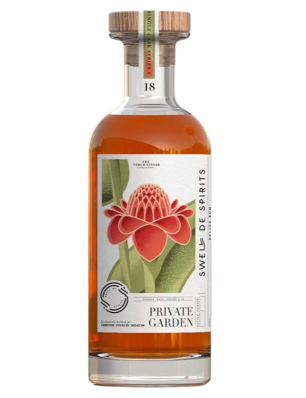 Swell de Spirits Private Garden Single cask Belize 59,9% 50cl