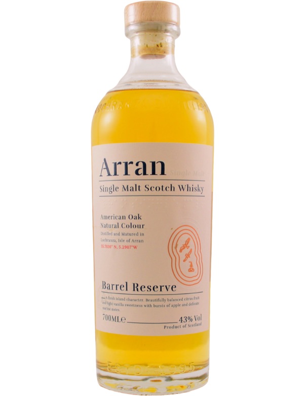 Arran Barrel Reserve 43% 70cl.