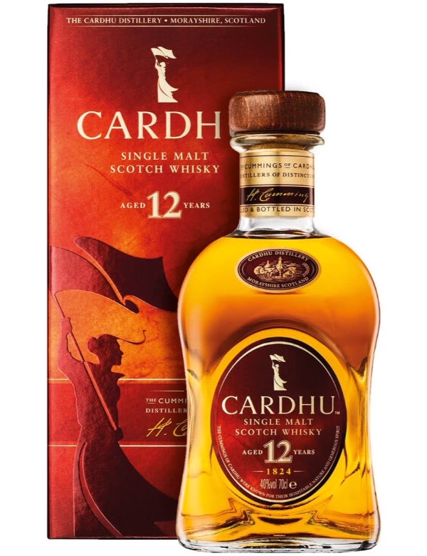 Cardhu 12 y Single Malt 40% 70cl