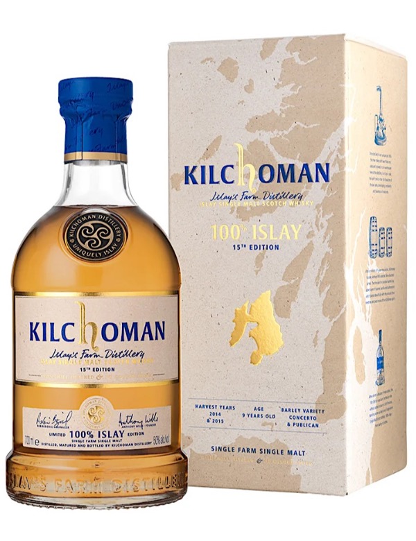Kilchoman 100% Islay 15th Limited Edition 50%