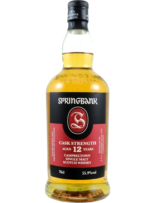 Springbank 12 y Cask Strenght batch 27 55,9% 70cl