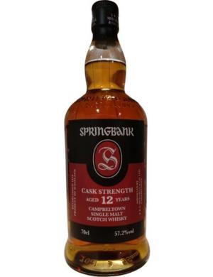 Springbank 12y cask strength batch 25 57,2% 70cl