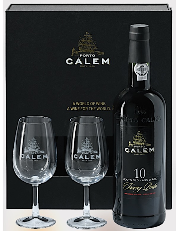 Calem Gift box 10y 2 glazen/verres